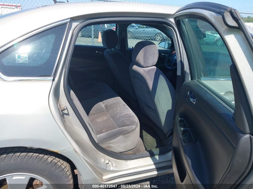 2008 Chevrolet Impala Lt VIN: 2G1WT58N081368816 Lot: 40172547