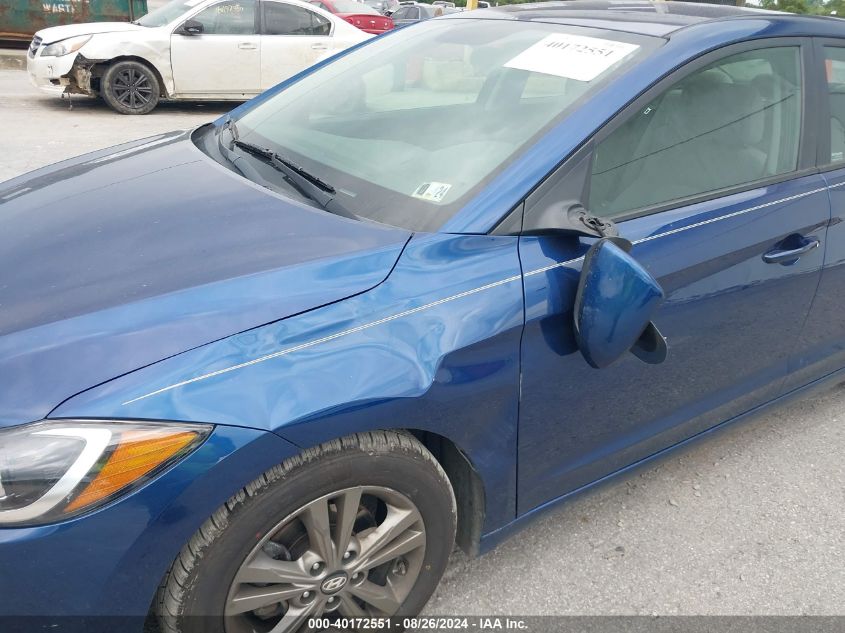 VIN 5NPD84LF2JH231259 2018 HYUNDAI ELANTRA no.6