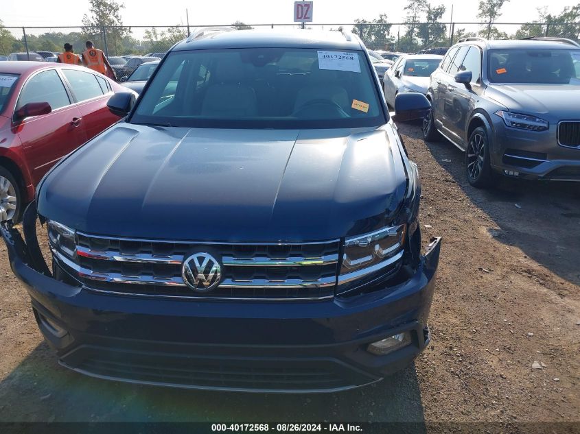 2018 Volkswagen Atlas 3.6L V6 Sel VIN: 1V2MR2CA4JC581881 Lot: 40172568