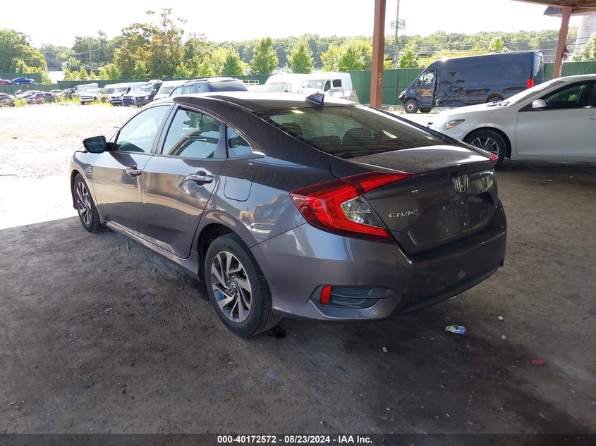 VIN 2HGFC2F70JH559242 2018 HONDA CIVIC EX