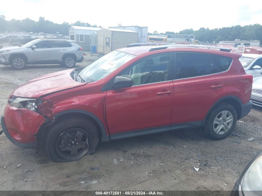 2014 TOYOTA RAV4 LE - JTMZFREV8EJ006578