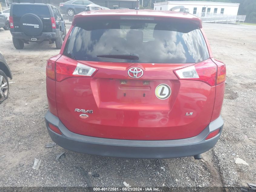 2014 TOYOTA RAV4 LE - JTMZFREV8EJ006578