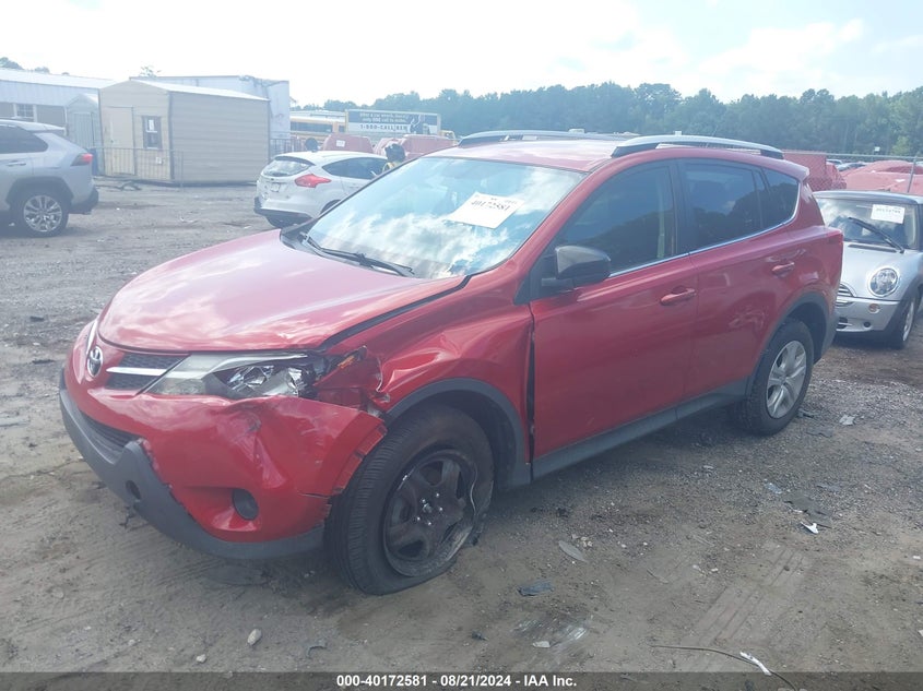 2014 TOYOTA RAV4 LE - JTMZFREV8EJ006578