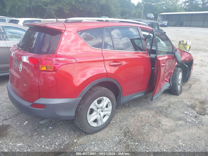 2014 TOYOTA RAV4 LE - JTMZFREV8EJ006578