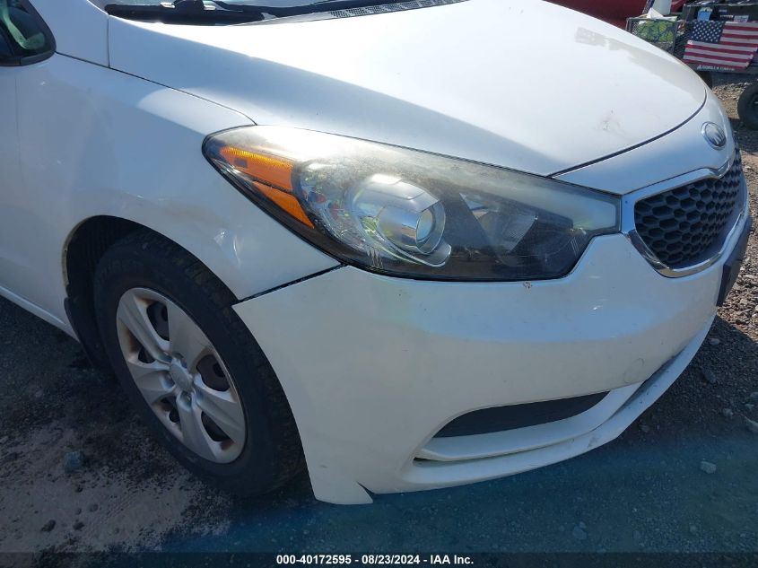 2014 Kia Forte Lx VIN: KNAFK4A62E5087146 Lot: 40172595