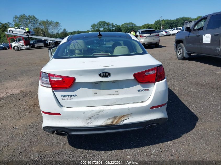 2015 Kia Optima Ex VIN: 5XXGN4A79FG468268 Lot: 40172606