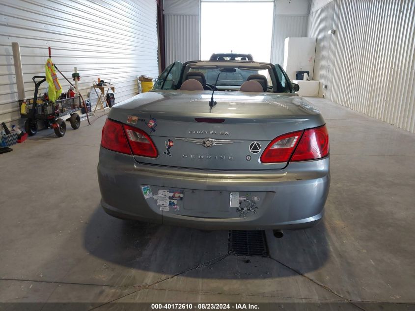 2010 Chrysler Sebring Lx VIN: 1C3BC4EB2AN139959 Lot: 40172610