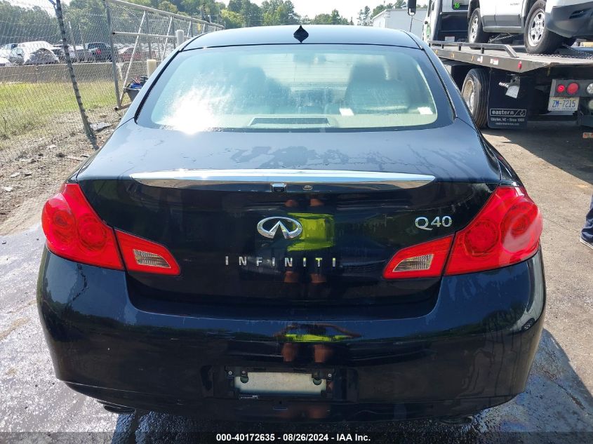 2015 Infiniti Q40 VIN: JN1CV6AP6FM501119 Lot: 40172635