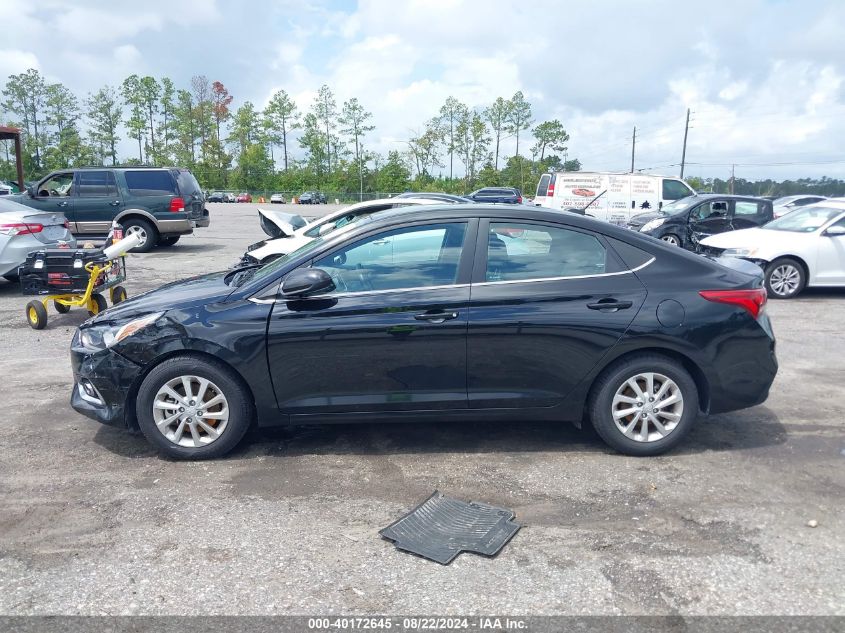 2022 Hyundai Accent Sel VIN: 3KPC24A60NE180418 Lot: 40172645