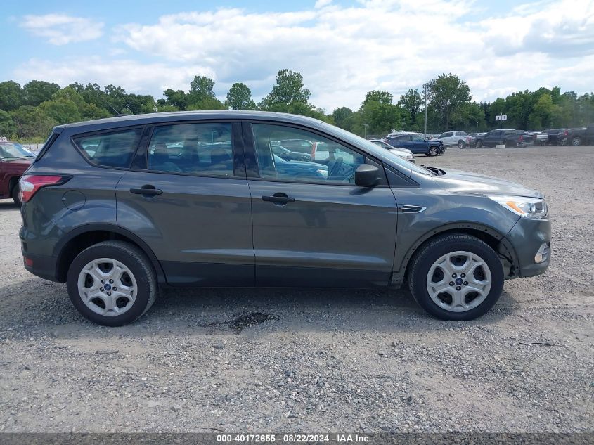 2017 Ford Escape S VIN: 1FMCU0F7XHUC06271 Lot: 40172655