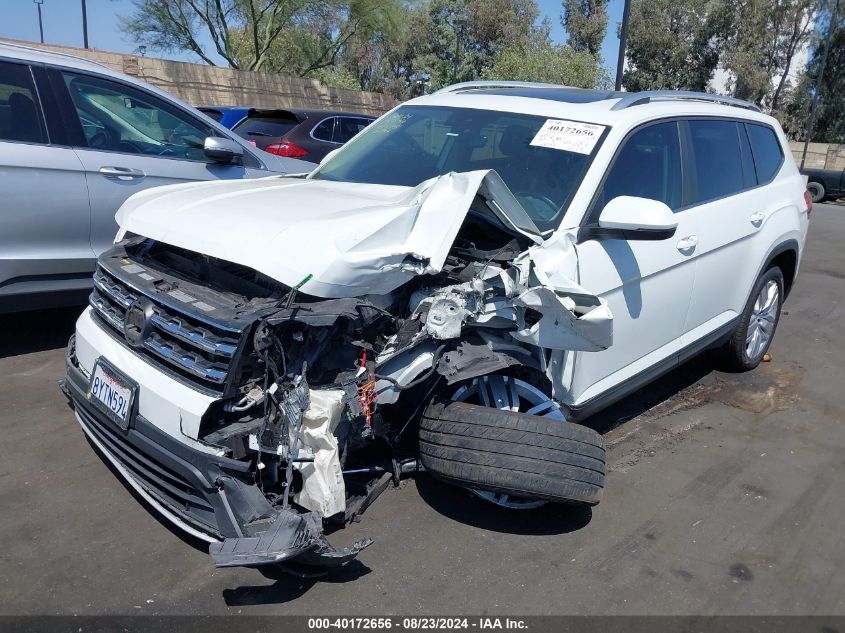 2019 Volkswagen Atlas 3.6L V6 Se W/Technology VIN: 1V2UR2CA5KC571622 Lot: 40172656