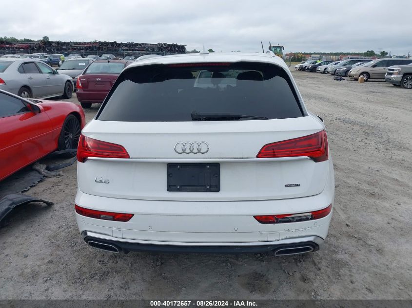 2023 Audi Q5 Premium Plus 45 Tfsi S Line Quattro VIN: WA1EAAFY7P2053969 Lot: 40172657