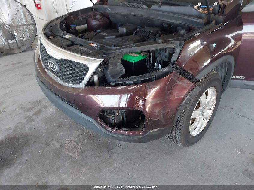 2013 Kia Sorento Lx VIN: 5XYKTCA68DG366535 Lot: 40172658