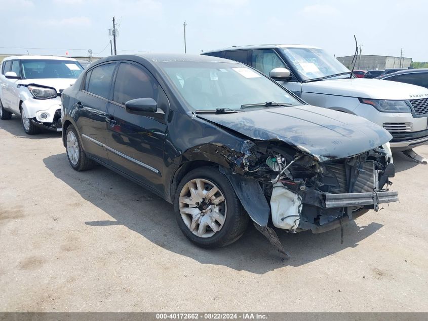 2012 Nissan Sentra 2.0/2.0S/Sr/2.0Sl VIN: 3N1AB6AP9CL765134 Lot: 40172662