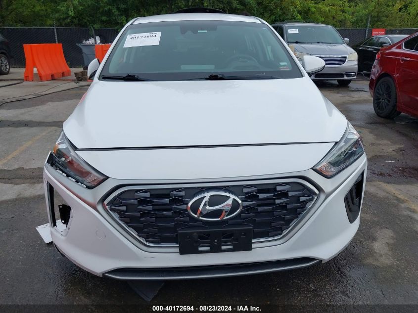 2020 Hyundai Ioniq Hybrid Blue VIN: KMHC65LC4LU237131 Lot: 40172694