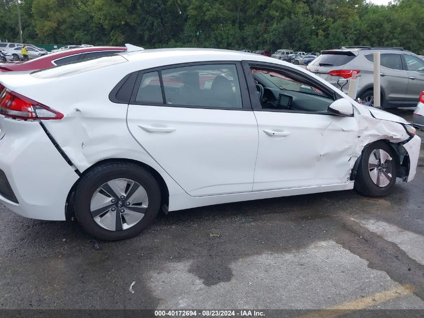 2020 Hyundai Ioniq Hybrid Blue VIN: KMHC65LC4LU237131 Lot: 40172694