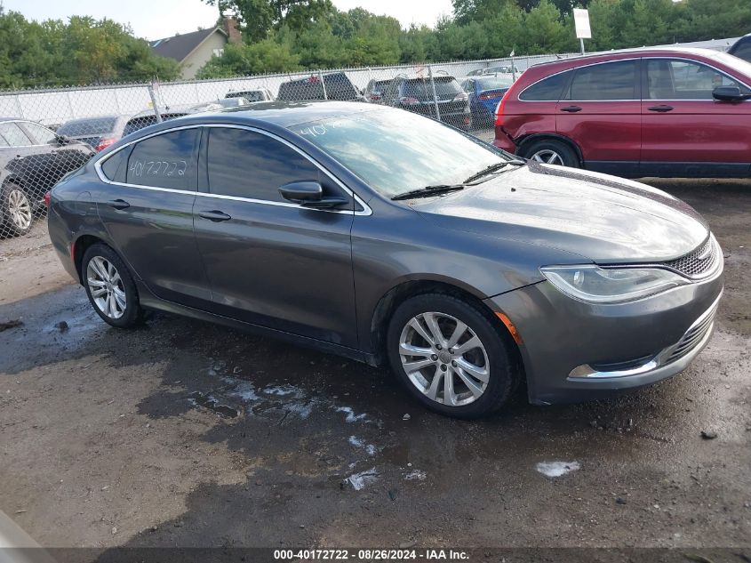 2015 CHRYSLER 200 LIMITED - 1C3CCCAB5FN584644