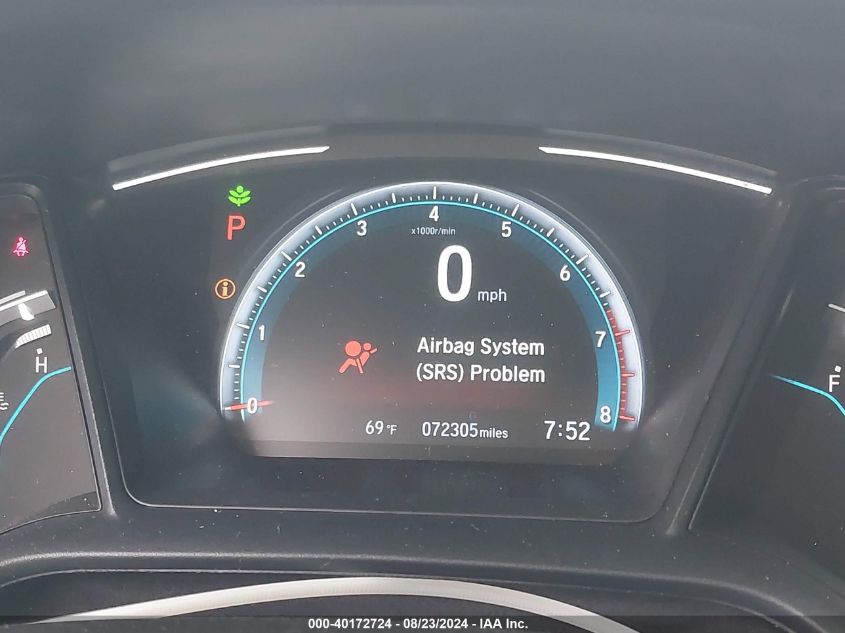 2020 Honda Civic Lx VIN: 2HGFC2F68LH507836 Lot: 40172724