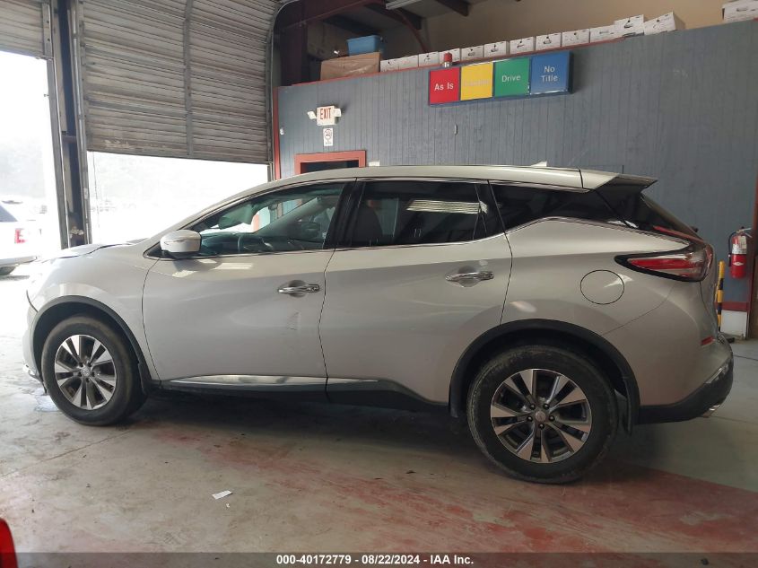 2015 Nissan Murano S VIN: 5N1AZ2MH9FN212263 Lot: 40172779