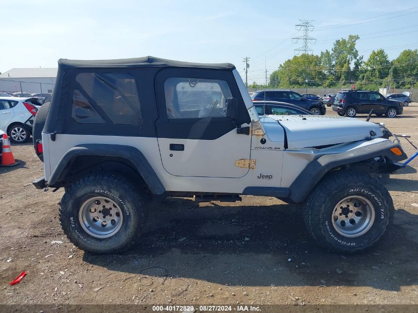 2002 Jeep Wrangler X VIN: 1J4FA39S12P747110 Lot: 40172829