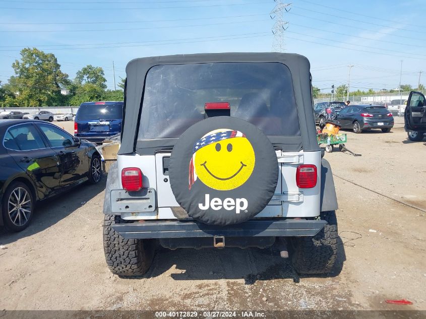 2002 Jeep Wrangler X VIN: 1J4FA39S12P747110 Lot: 40172829