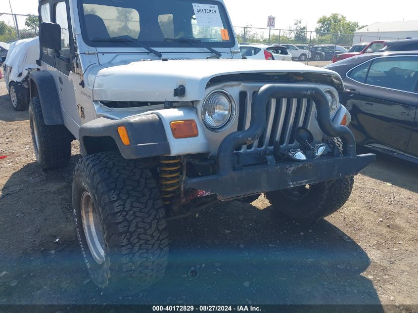 2002 Jeep Wrangler X VIN: 1J4FA39S12P747110 Lot: 40172829