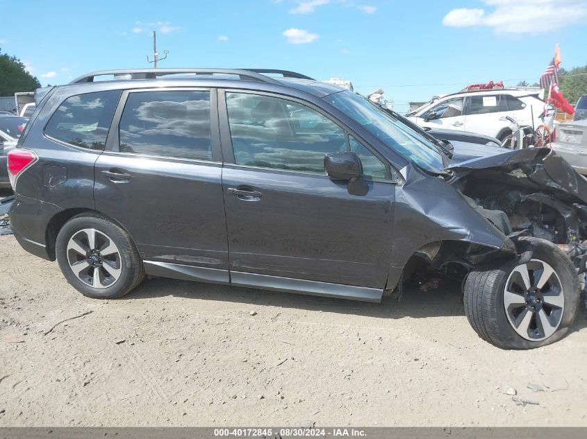 2018 Subaru Forester 2.5I Premium VIN: JF2SJAEC3JG507709 Lot: 40172845