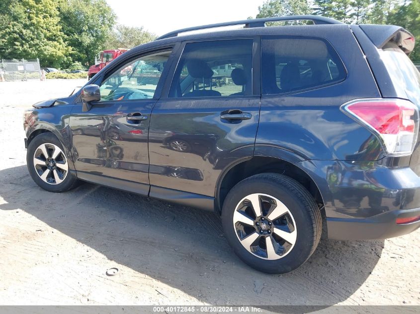 2018 Subaru Forester 2.5I Premium VIN: JF2SJAEC3JG507709 Lot: 40172845