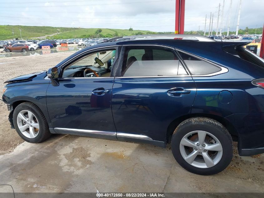 2010 Lexus Rx 350 VIN: 2T2BK1BA3AC007638 Lot: 40172850