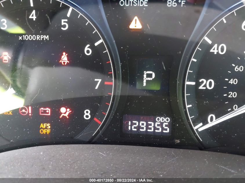 2010 Lexus Rx 350 VIN: 2T2BK1BA3AC007638 Lot: 40172850