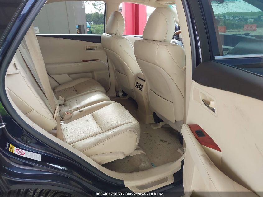 2010 Lexus Rx 350 VIN: 2T2BK1BA3AC007638 Lot: 40172850