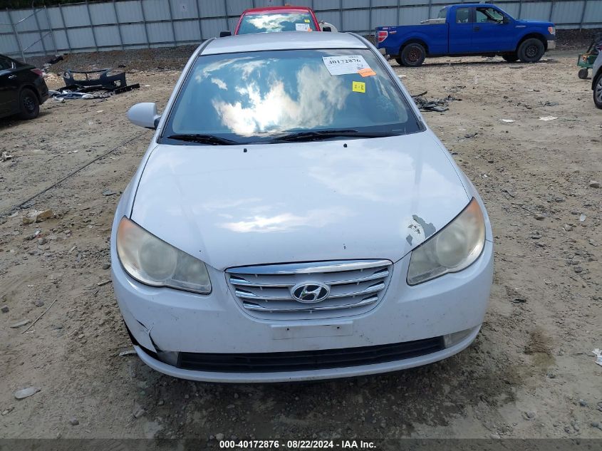 2010 Hyundai Elantra Gls VIN: KMHDU4AD9AU197352 Lot: 40172876