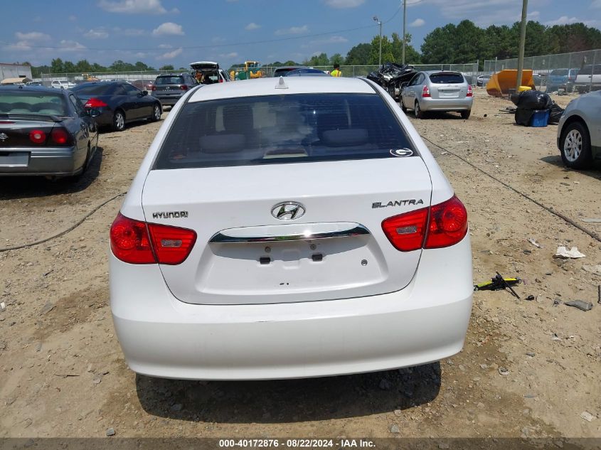 2010 Hyundai Elantra Gls VIN: KMHDU4AD9AU197352 Lot: 40172876