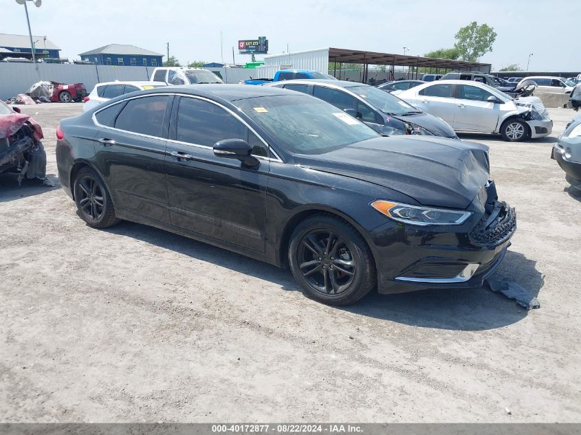 2018 Ford Fusion Se VIN: 3FA6P0HD1JR212653 Lot: 40172877