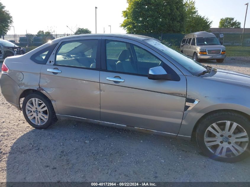 2008 Ford Focus Se VIN: 1FAHP35N58W114031 Lot: 40172964