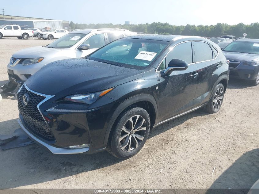 JTJBARBZ9F2024989 2015 LEXUS NX - Image 2