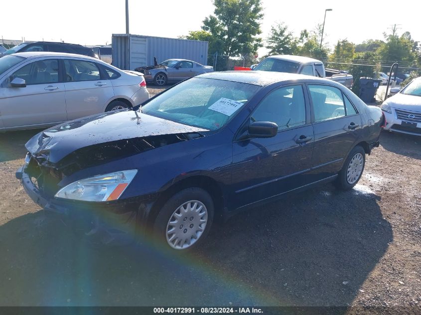 2006 Honda Accord 2.4 Vp VIN: 1HGCM55136A056129 Lot: 40172991