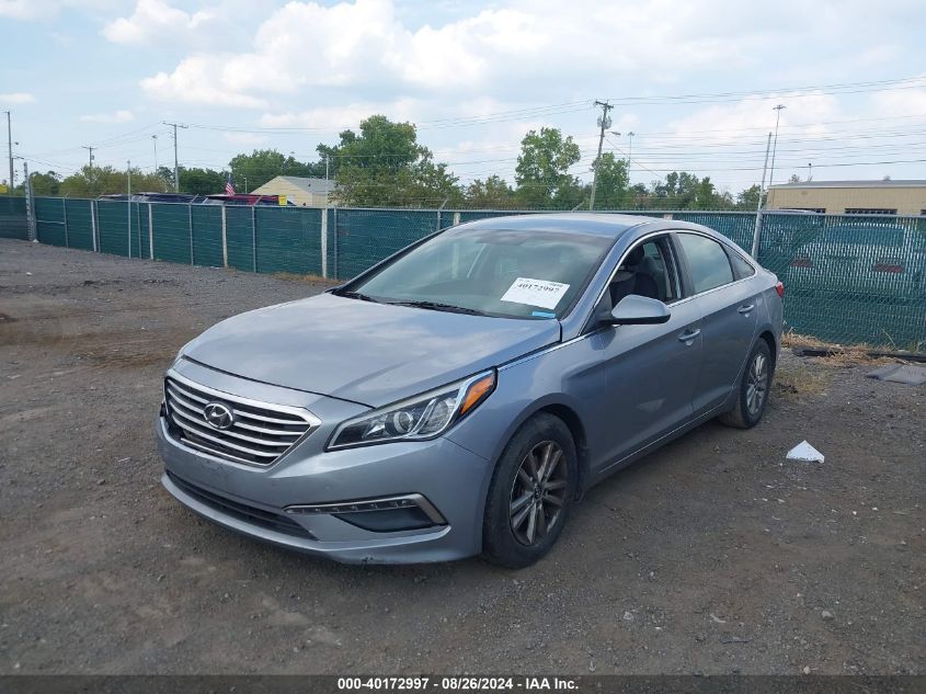 2015 Hyundai Sonata Se VIN: 5NPE24AF7FH175691 Lot: 40172997