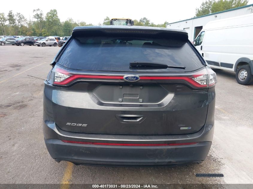 2017 Ford Edge Se VIN: 2FMPK4G97HBB45871 Lot: 40173031