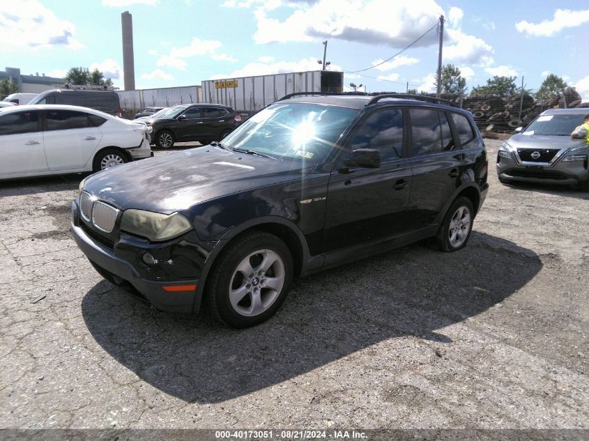 2007 BMW X3 3.0Si VIN: WBXPC93407WF22598 Lot: 40173051