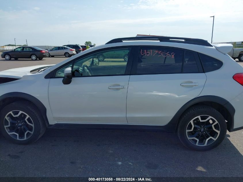 JF2GPAKC1GH327723 2016 Subaru Crosstrek 2.0I Limited