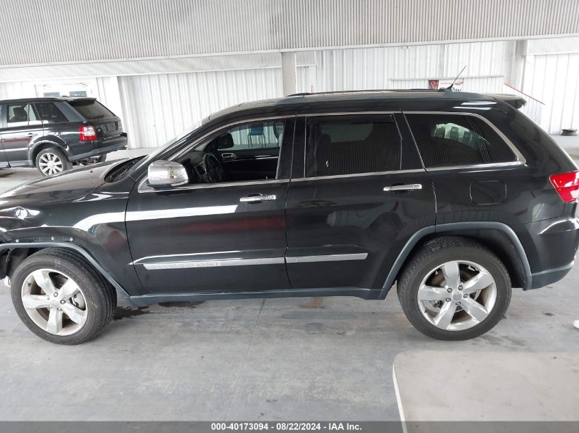 2013 Jeep Grand Cherokee Overland Summit VIN: 1C4RJFCT4DC633893 Lot: 40173094