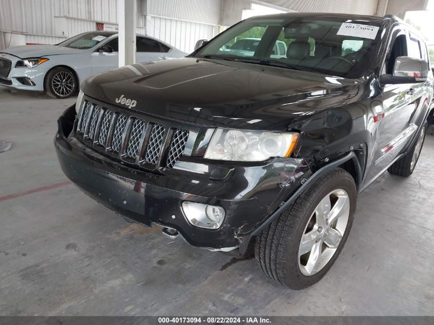 2013 Jeep Grand Cherokee Overland Summit VIN: 1C4RJFCT4DC633893 Lot: 40173094