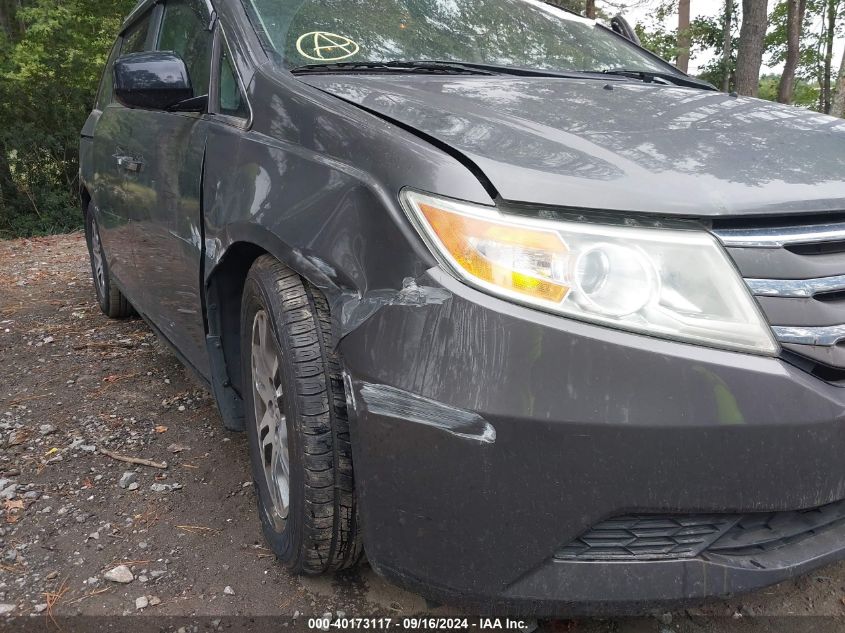 2013 Honda Odyssey Ex VIN: 5FNRL5H45DB019475 Lot: 40173117