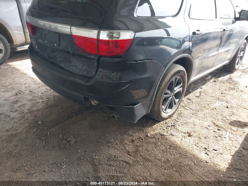 2012 Dodge Durango Sxt VIN: 1C4RDJAG7CC104436 Lot: 40173121