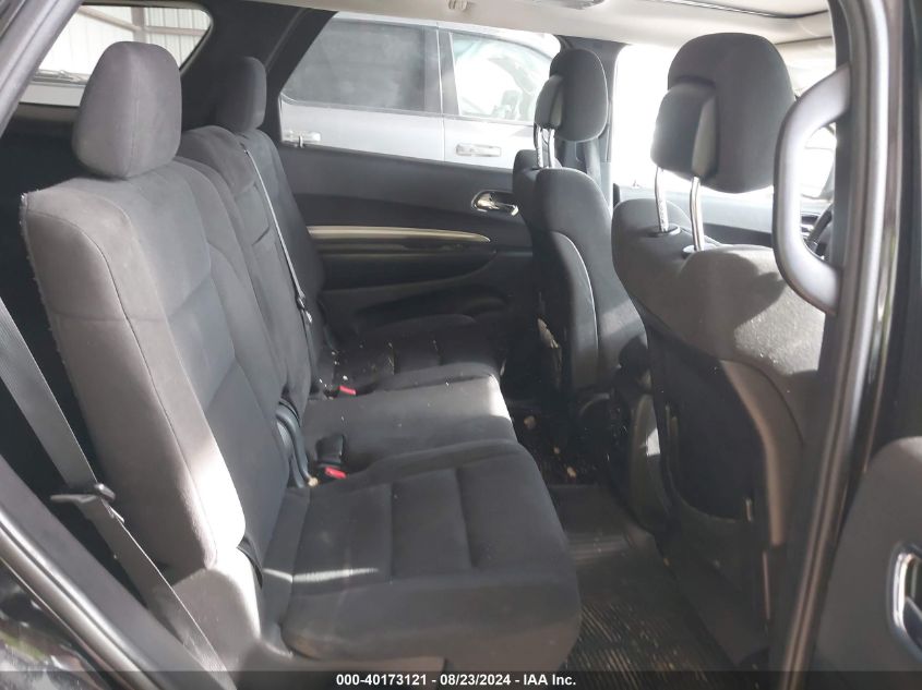 2012 Dodge Durango Sxt VIN: 1C4RDJAG7CC104436 Lot: 40173121