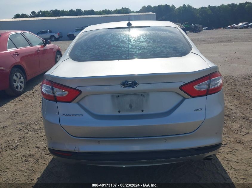 2014 Ford Fusion Se VIN: 3FA6P0H71ER196308 Lot: 40173137