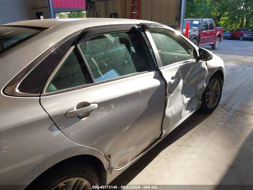 2015 TOYOTA CAMRY SE - 4T1BF1FK1FU482190