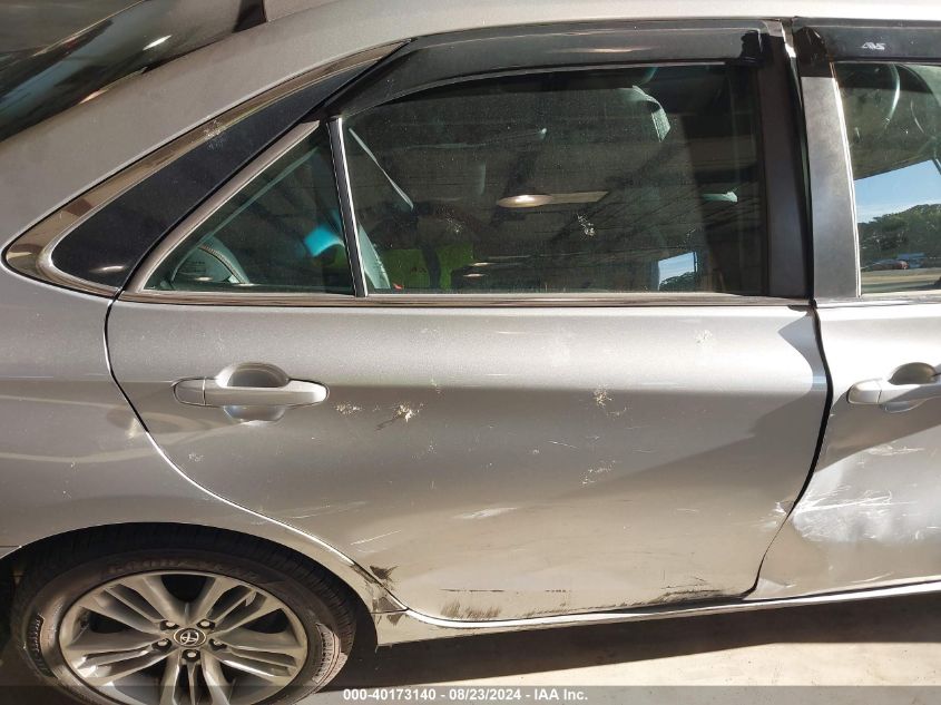 2015 TOYOTA CAMRY SE - 4T1BF1FK1FU482190