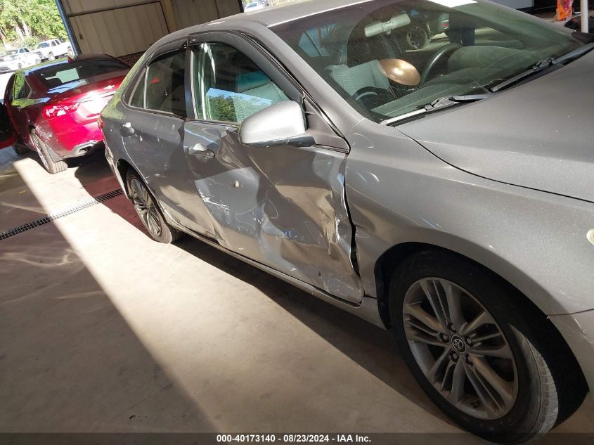 2015 TOYOTA CAMRY SE - 4T1BF1FK1FU482190